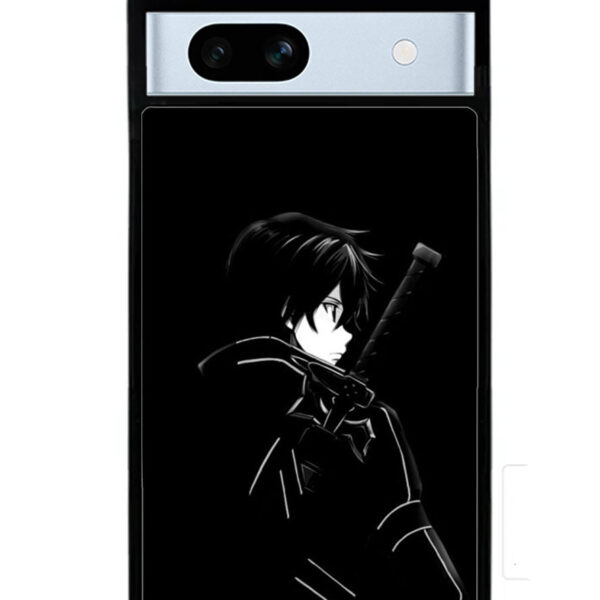 Sword Art Online Kirito Silouete Anime Lovers Google Pixel 7A Case CT7060