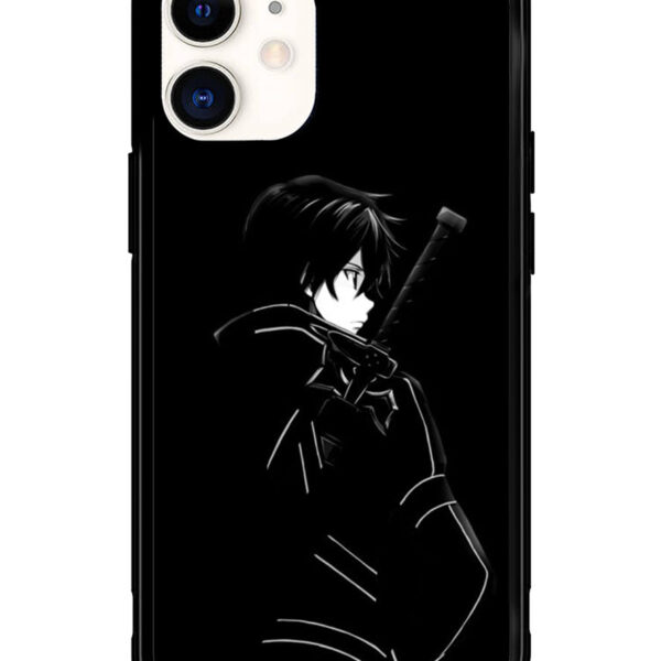 Sword Art Online Kirito Silouete Anime Lovers iPhone 12 Mini Case CT7060