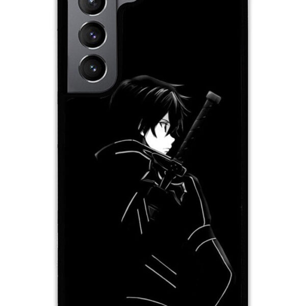 Sword Art Online Kirito Silouete Anime Lovers Samsung Galaxy S22 Plus 5G Case CT7060