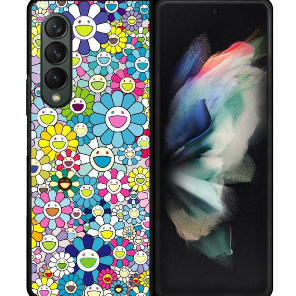 Takashi Murakami Flower Samsung Galaxy Z Fold 3 5G CT10839