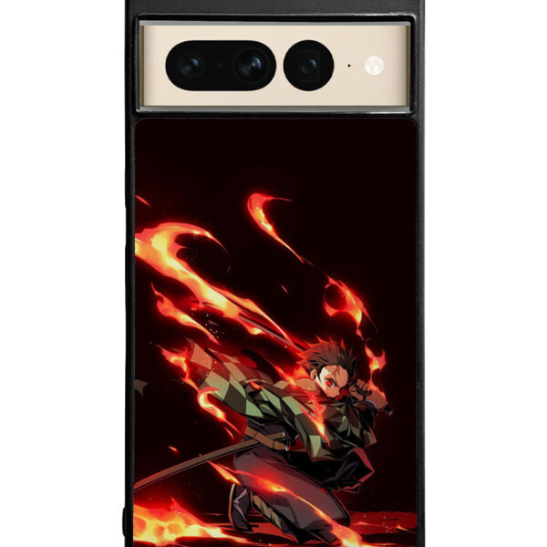 Tanjiro Demon Slayer Aniem Google Pixel 7 Pro Case CT10149