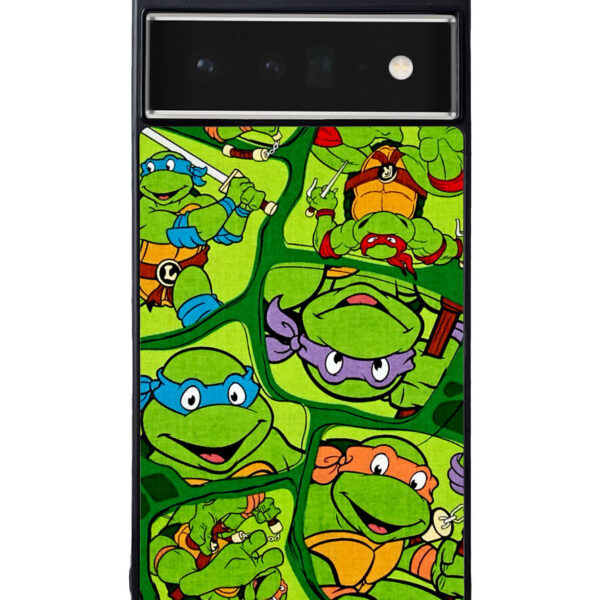 Teenage Mutant Ninja Turtles Collage Google Pixel 6 Pro Case CT0288