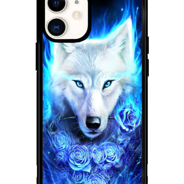 The Blue Wolf iPhone 12 Case CT7050