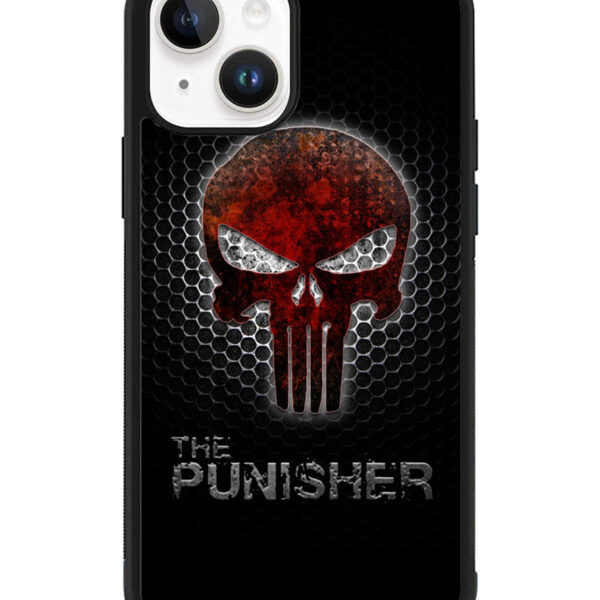 The Punisher Skull Logo iPhone 15 Plus Case CT1795