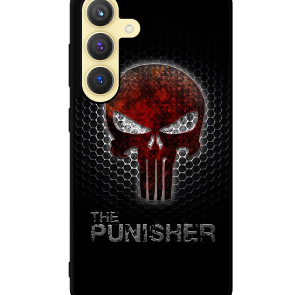 The Punisher Skull Logo Samsung Galaxy S24 Plus Case CT1795