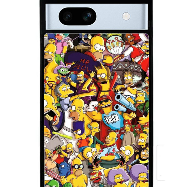 The Simpsons All Characters Google Pixel 7A Case CT9898