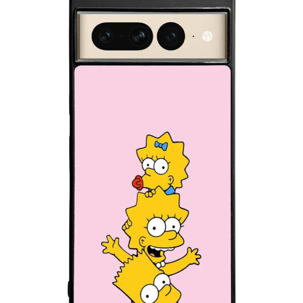 The Simpsons And Family Google Pixel 7 Pro Case CT6906