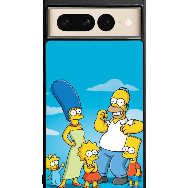 The Simpsons Group Google Google Pixel 7 Pro Case CT1225