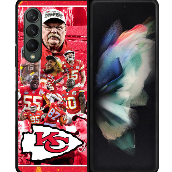 the super bowl CHAMPION Kansas City Samsung Galaxy Z Fold 4 5G CT8820