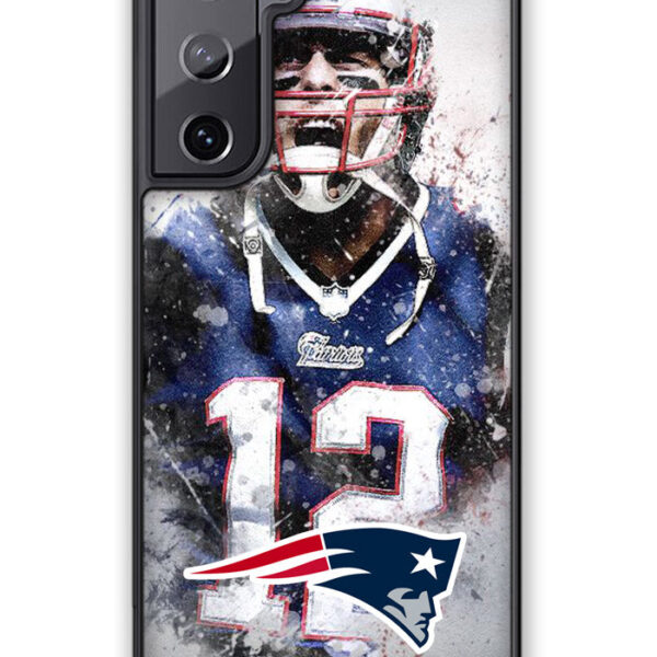 Tom Brady New England Patriots Samsung Galaxy S21 FE 5G Case CT2171