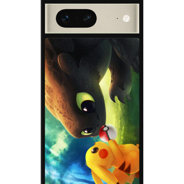 toothless and pikachu Google Pixel 7 Case CT2176