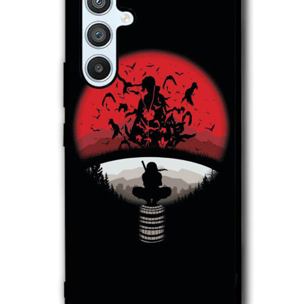 Uchiha Clan Symbol mashup with Itachi Samsung Galaxy A54 5G Case CT0084