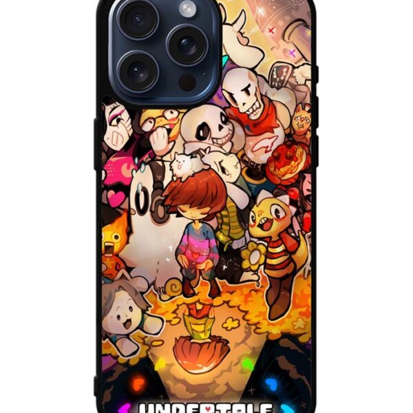 Undertale All Character iPhone 15 Pro Case CT0820