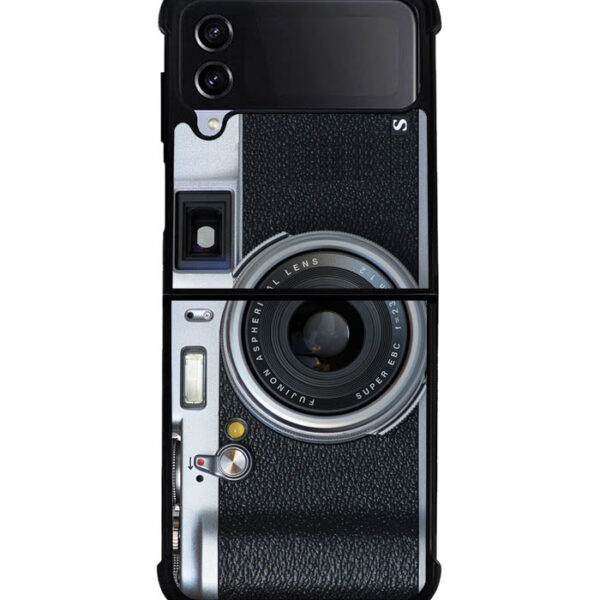Unique Fujifilm X100 Camera Samsung Galaxy Z Flip 4 5g Case CT0155