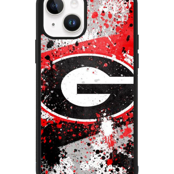 university of georgia bulldogs Logo iPhone 15 Case CT0497