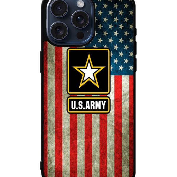 us army flag XiPhone 15 Pro Case CT0745
