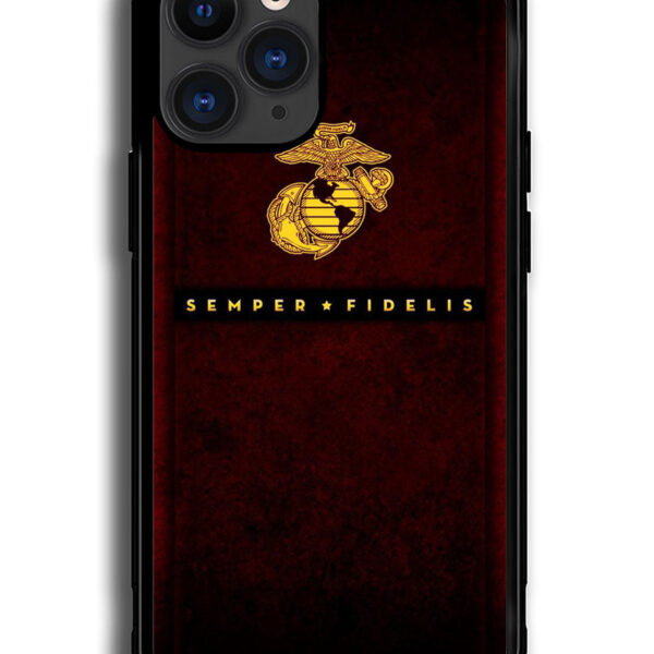 USMC Semper Fidelis iPhone 13 Pro Max Case CT9886