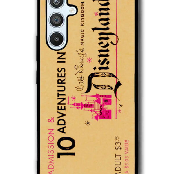 Vintage Disneyland Ticket Google Samsung Galaxy A54 5G Case CT1474