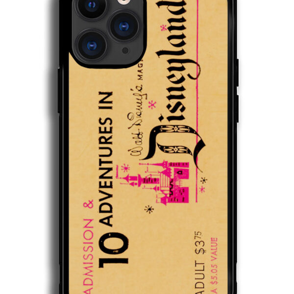 Vintage Disneyland Ticket iPhone 13 Pro Max Case CT1474