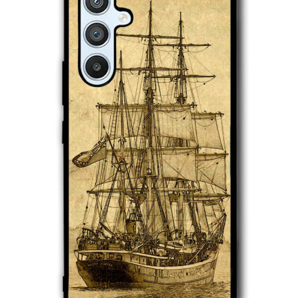 Vintage old ship Google Samsung Galaxy A54 5G Case CT1495