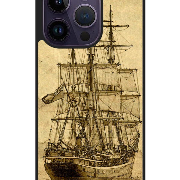 Vintage old ship iPhone Cases , Samsung Galaxy Cases , Google Pixel Cases , Motorola Cases CT1495