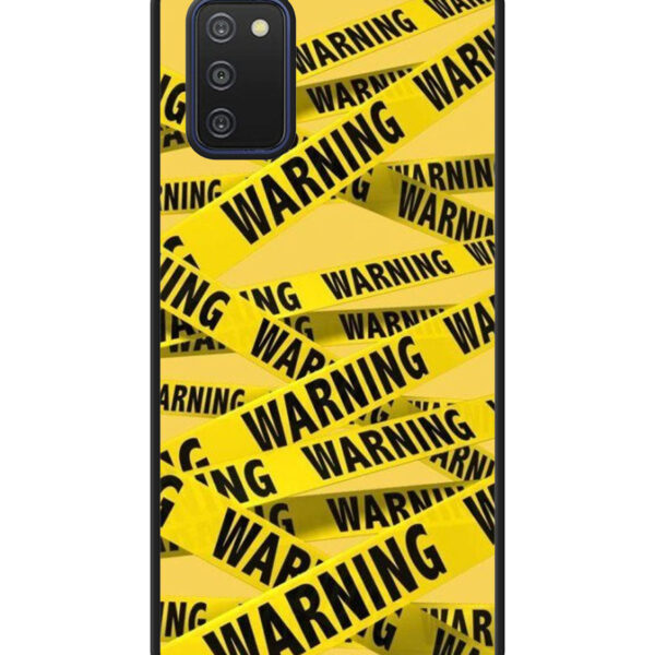 Warning Samsung Galaxy A03S Case CT4521