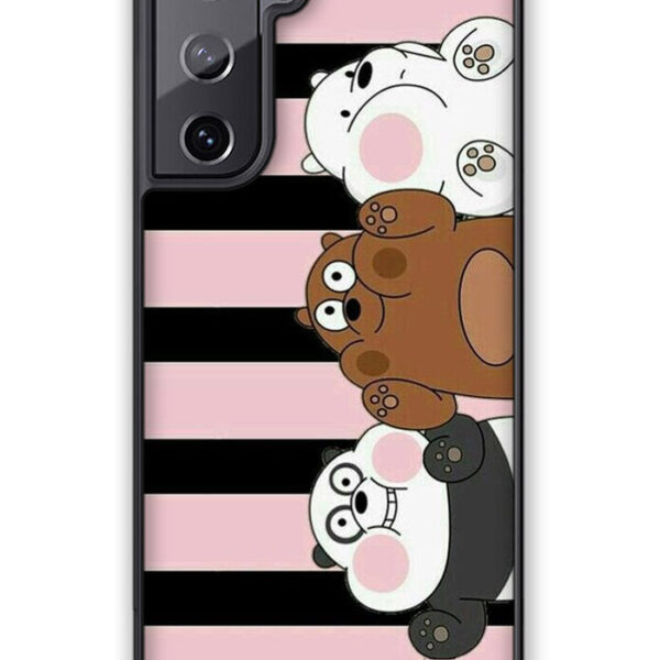 We Bare Bears Glass Samsung Galaxy S21 Plus 5G Case CT3604