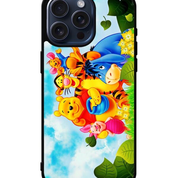Winnie The Pooh Cartoon iPhone 15 Pro Max Case CT1481