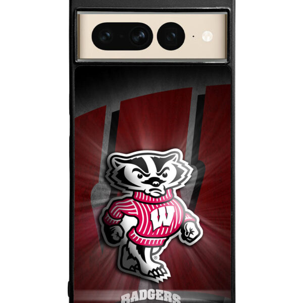 wisconsin badger logo Google Pixel 7 Pro Case CT0031