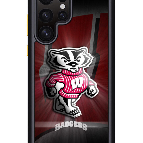 wisconsin badger logo Samsung Galaxy S22 Ultra 5G Case CT0031