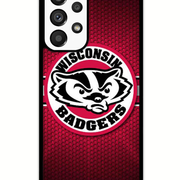 Wisconsin Badgers Samsung Galaxy A53 5G Case CT6956