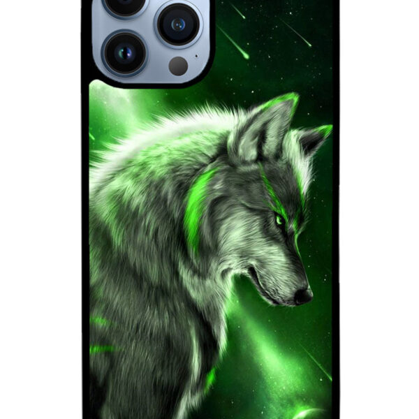 Wolf Green iPhone 13 Pro Case CT0038