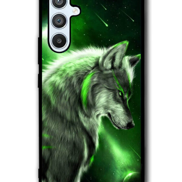 Wolf Green Samsung Galaxy A34 5G Case CT0038