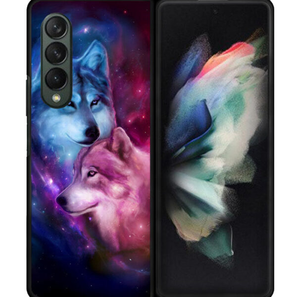 Wolf Painting Samsung Galaxy Z Fold 3 5G CT1196