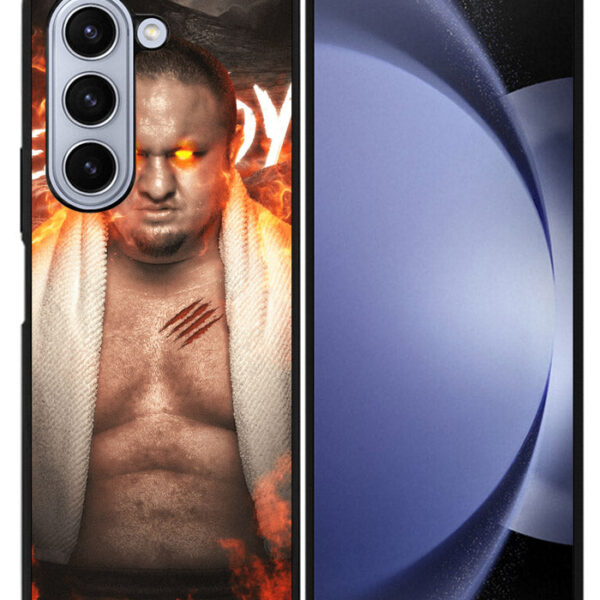 wwe samoa joe Samsung Galaxy Z Fold 5 2023 5G Case CT9119