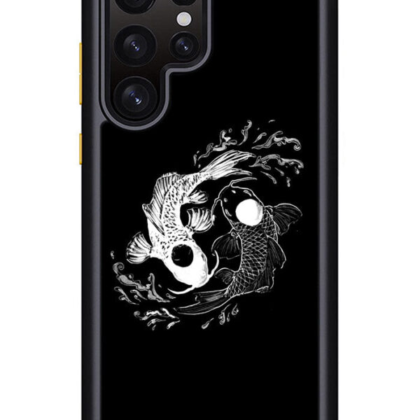 Yin Yang Koi Fish Samsung Galaxy S22 Ultra 5G Case CT5252